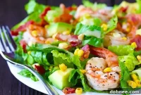 Smoky Shrimp Avocado Corn Salad