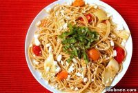 Mediterranean Artichoke Tomato Feta Pasta