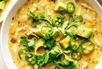 Homestyle White Chicken Chili