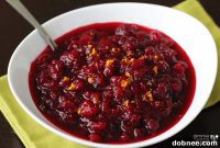 Bourbon-Kissed Orange Cranberry Compote