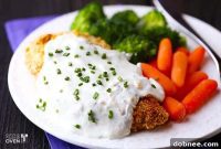 Oven-Crisped Chicken with Creamy Greek Yogurt Ranch