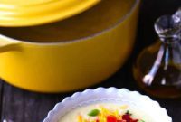 Truffle Scented Potato and Bacon Chowder