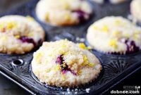 Bright & Zesty Blueberry Muffins