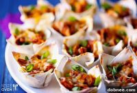 Fiesta Chicken Enchilada Bites