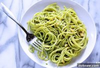 Peppery Arugula Pesto Pasta