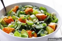Zesty Buffalo Chicken Ranch Salad