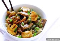 Zesty Ginger Beef & Greens Stir-Fry