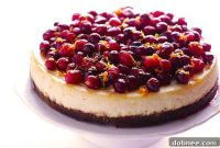 Sun-Kissed Cranberry Orange Cheesecake