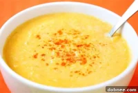 Golden Butternut Crab Bisque