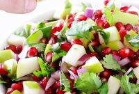 Jeweled Pear Pomegranate Salsa