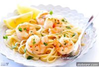 Quick Light Shrimp Scampi