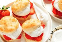 Pillowy Strawberry Shortcake with Velvety Coconut Whip