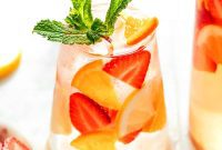 Strawberry Sunset Sangria