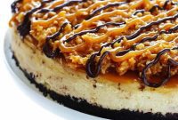 Samoan Coconut Caramel Cheesecake