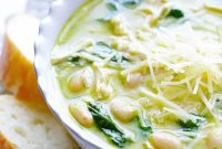 Effortless Pesto Chicken Soup