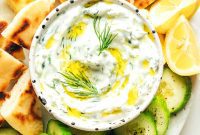 Refreshing Cucumber Yogurt Dip
