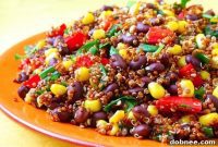 Vibrant Corn and Black Bean Quinoa Salad