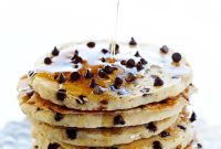 Zero Guilt Chocolate Chip Pancakes and Cookbook Giveaway