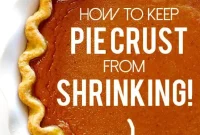 Mastering Non-Shrinking Pie Crusts Every Time