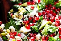 Jeweled Pomegranate, Pear and Avocado Salad