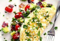Vibrant Mexican Egg White Omelet