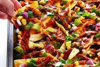 Smothered Chicken Enchilada Nachos