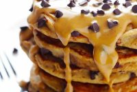 Wholesome Peanut Butter Chocolate Chip Stacks