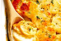 Creamy Golden Scalloped Potatoes
