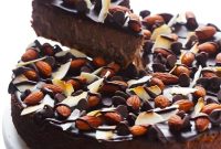 Gourmet Chocolate Almond Cheesecake