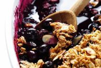 Effortless Blueberry Crisp