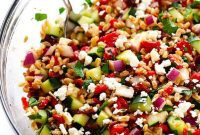 Sun-Kissed Mediterranean Farro Salad
