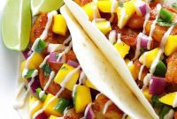Tropical Mango Shrimp Tacos