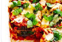 Golden Baked Eggplant Parmesan