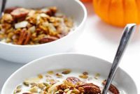 Autumn Spiced Granola Clusters