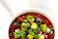 Simple & Satisfying Slow Cooker Veggie Chili