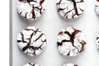 Dark Chocolate Crinkle Gems