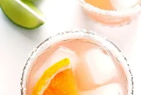 Ruby Red Grapefruit Margaritas