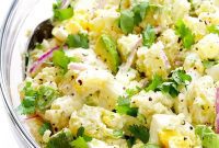 Velvety Avocado Potato Salad