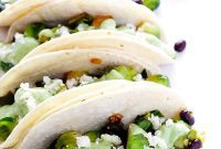 Crisp Sprout Tacos with Velvety Avocado Crema