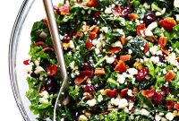 Smoky Bacon, Tangy Blue Cheese Kale Salad