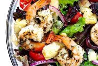 Lemon-Kissed Shrimp & Artichoke Salad