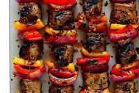Sweet and Savory Korean Steak Skewers