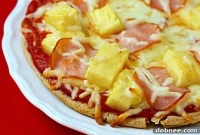 Luau Pita Pizzas