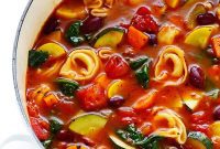 Hearty Tortellini Minestrone