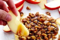 Speedy Caramel Apple Baked Brie Indulgence