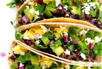 Savory Black Bean Morning Tacos