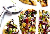 Roasted Brussels and Crispy Bacon Flatbread