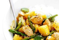Sizzling Pineapple Ginger Chicken