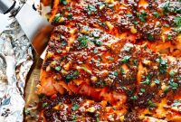 Golden Honey Mustard Salmon Packets