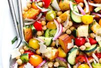 Rustic Summer Bread & Tomato Salad